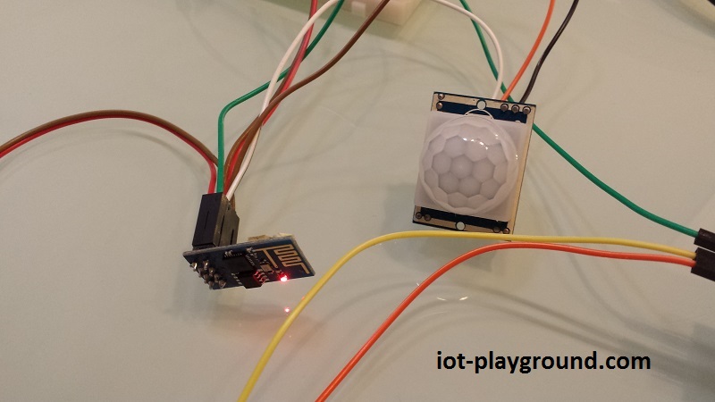 ESP8266 PIR motion sensor