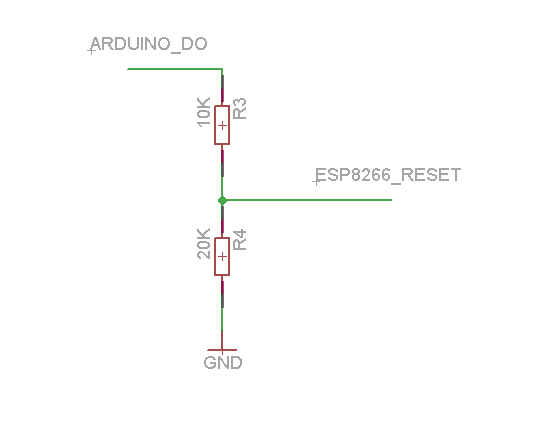 Arduino DO - > ESP8266 reset