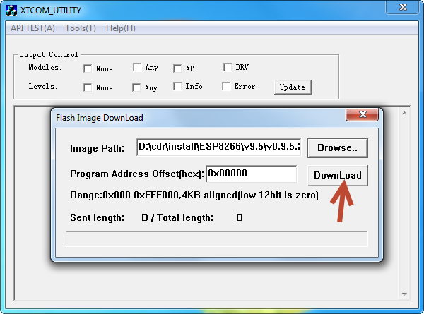 esp8266 firmware that uses