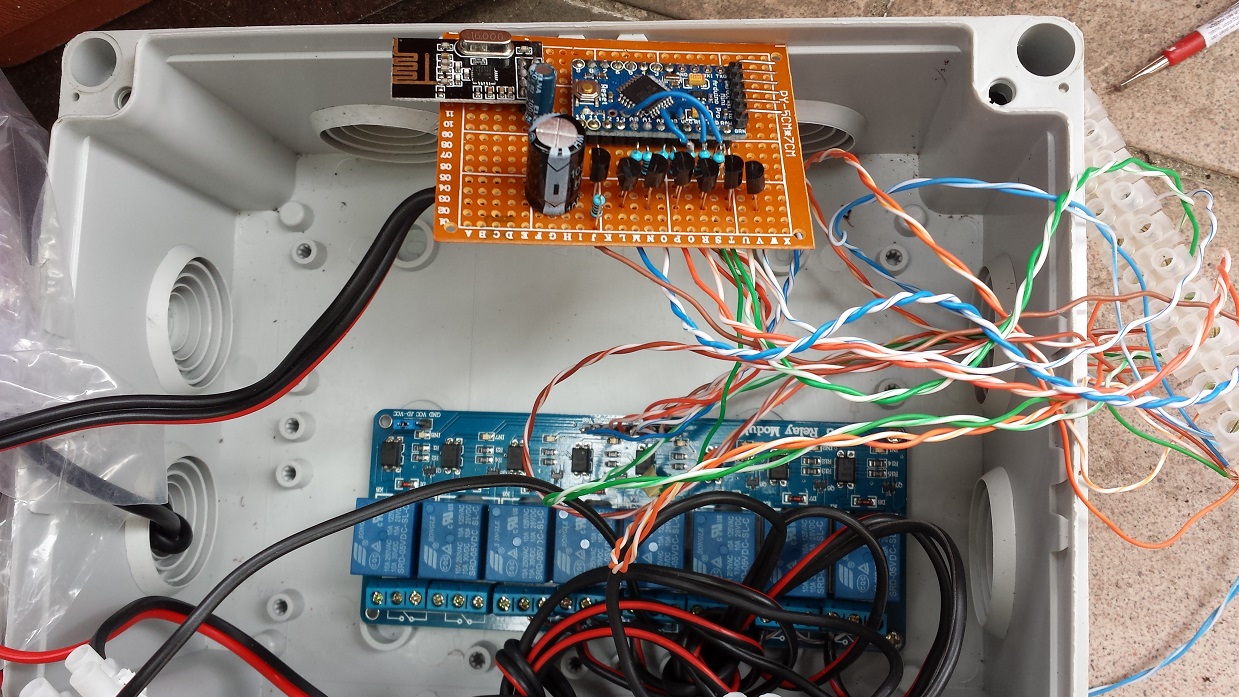 Arduino relay module connection