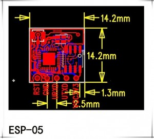 ESP8266-05 pinout