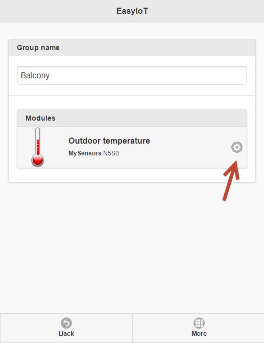 Sensor parameters